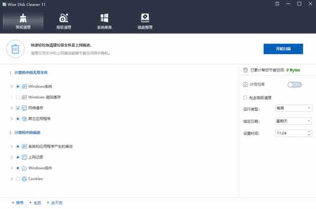 Wise Disk Cleaner(系统清理工具) v11.1.9.835 多语便携版-夸夸软件库